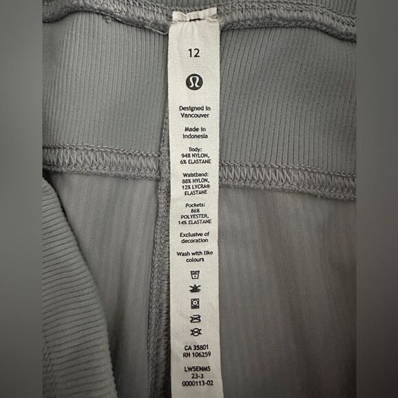 Lululemon Dance Studio Mid-Rise Jogger Pant Full Length Rhino Grey Women’s 12 - Picture 4 of 12